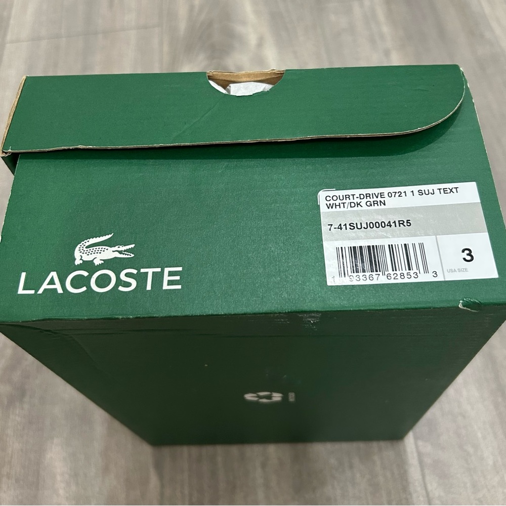 Lacoste White Casual Sneakers - Picture 3 of 7